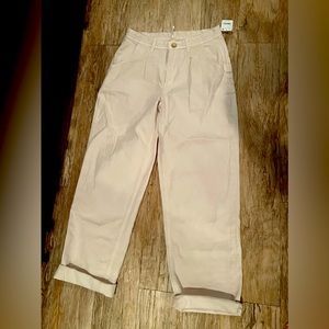 Casual Free People pant - light beige - size 4